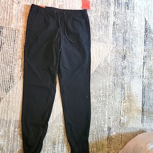 Black jogger pants